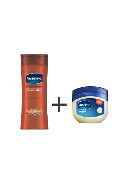 Vaseline Cocoa Butter Glow Vücut Losyonu 400 Ml + Orginal 100ml