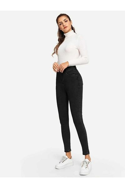 SHEVEGA Smoked Skinny Leg Slim Fit Lycra Jeans Skinny Jeans