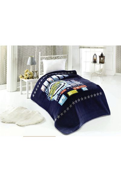 MİNK Tema Licensed Aircraft Blanket Single 160x220 cm