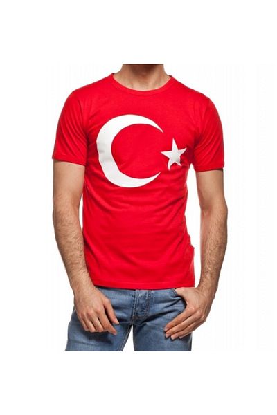 tahtakale marketi تي شيرت العلم التركي للبالغين، تي شيرت مطبوع عليه العلم التركي للرجال