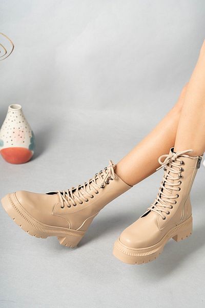 bakacstore Γυναικείες μπότες με γυμνό φερμουάρ