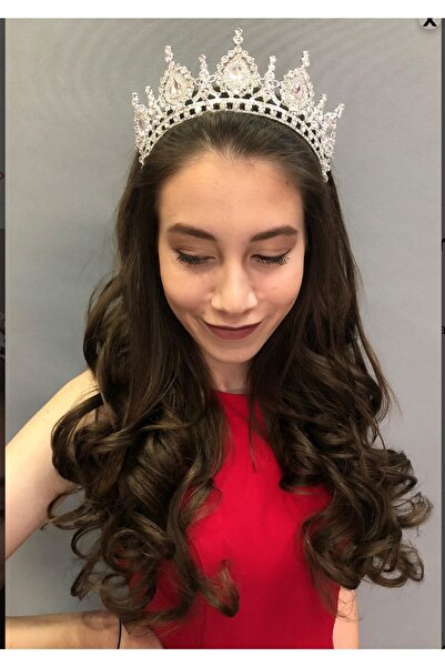 Bontex Coroana de nuntă cu henna Coroana de mireasă cu pietre de cristal