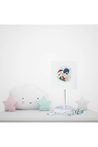 BAMBAŞKA MODA Sleeping Child Patterned Lampshade