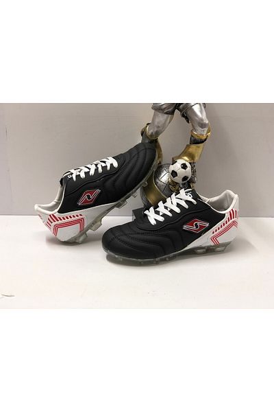 Lion Kafkaslar Black Children's Crampon Football Shoes