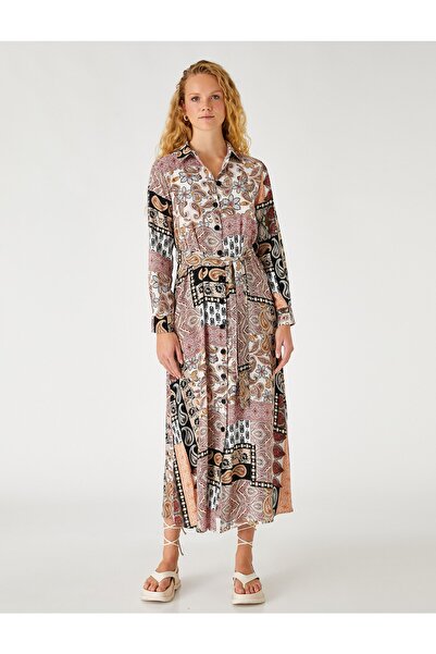 Koton Long Shirt Dress