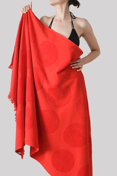 COTTONMANIA Voe Coral - اتجاه الصيف الجديد 100 × 180 سم. منشفة الشاطئ المميزة