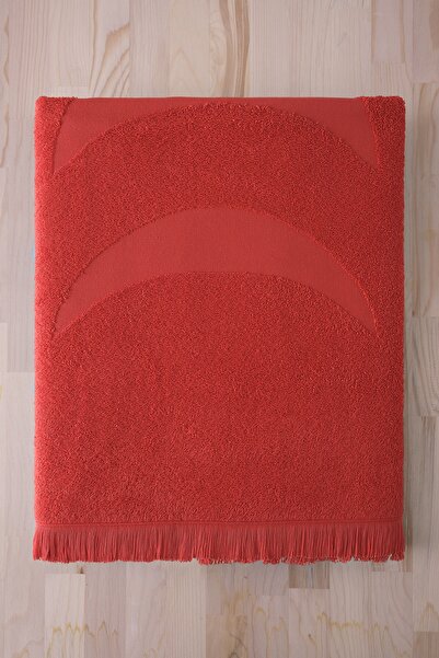 COTTONMANIA Lua Coral - New Summer Trend 100 X 180 Cm. Premium Beach Towel