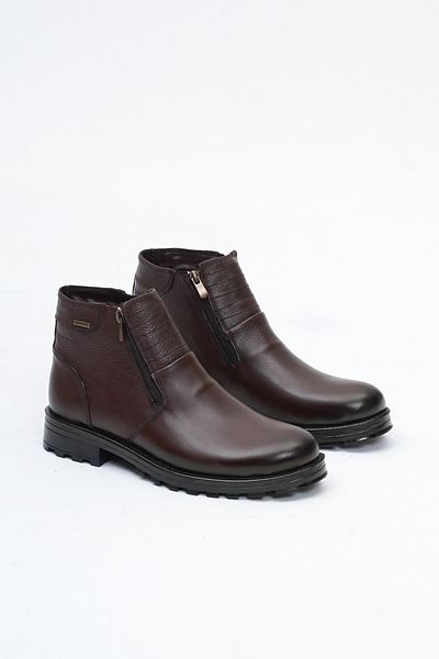 Deripabuc Genuine Leather Brown Men's Leather Boots Mrd22-4869