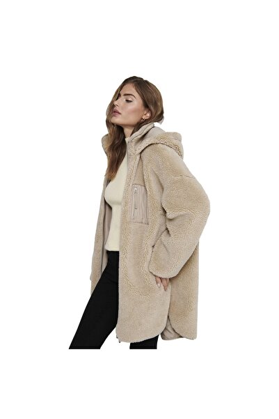 ONLY Γυναικείο παλτό Sascha Sherpa 15230461-snd