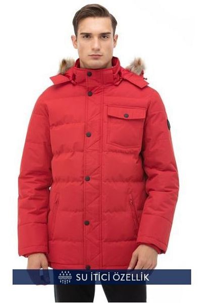 NAUTICA COMPETITION Мъжко червено водоустойчиво яке J03050t