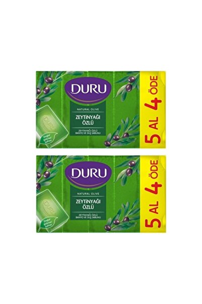 Duru Shower Soap Olive Oil Essence 5x150 Gr X 2 Pieces