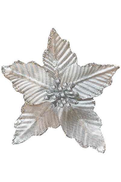 DMS DEKOR زهرة شجرة عيد الميلاد الإرث زهرة اصطناعية منقط