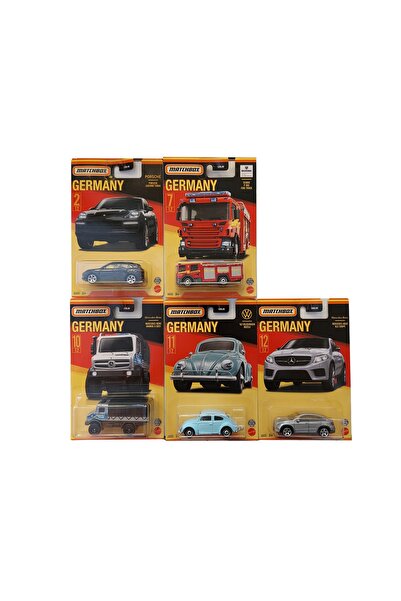 Matchbox Almanya 2022 Serisi Germany 2-7-10-11-12