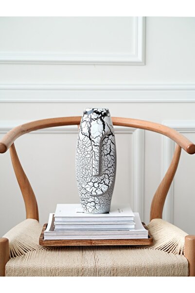 Beige & Stone Vază Nordic Face Obiect decorativ