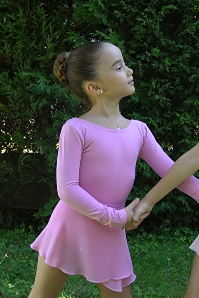 Picta Bouquet Uzun Kollu Çocuk&genç Bale/dans Çalışma Mayosu