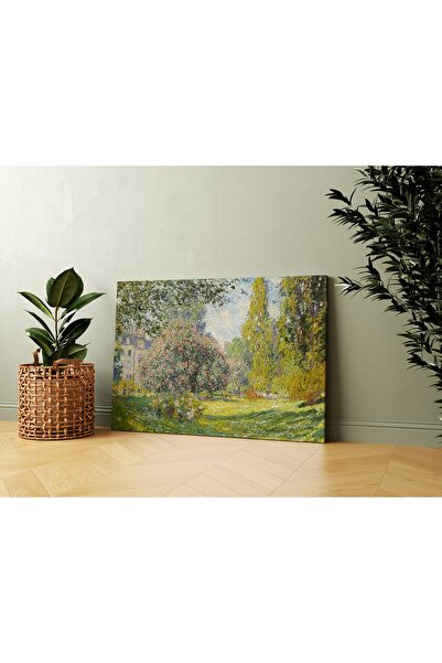 Carmen Claude Monet - The Parc Monceau Kanvas Tablo