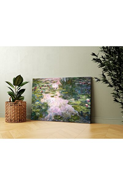 Carmen Claude Monet - Water Lilies Kanvas Tablo