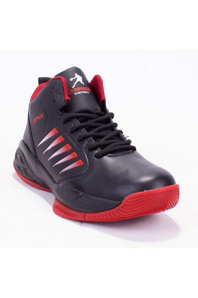 Jump 27800 Чорно-червоні ортопедичні повсякденні чоловічі спортивні кросівки