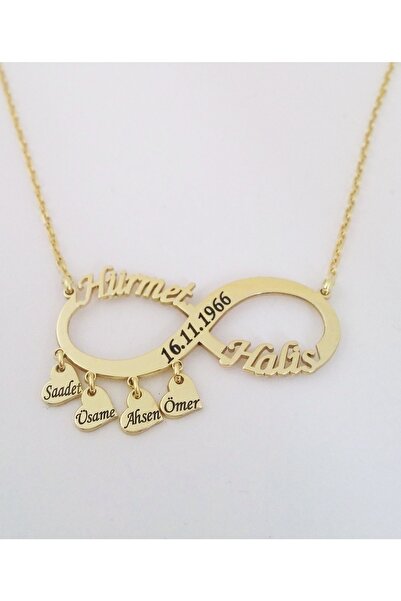 design albatros jewelry Sonsuzluk Aile Kolye