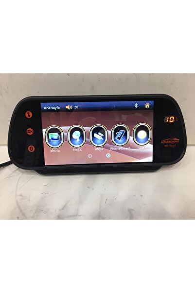 Genel Markalar 7" Full Hd Dikiz Ayna Monitör Usb Sd Bt Mırorlınk Video