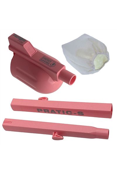Fantom P1200 Original Pink Practical Vacuum Cleaner Body Pipe Set