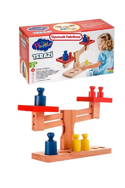 Miajima Playwood Ahşap Terazi Denge Oyunu
