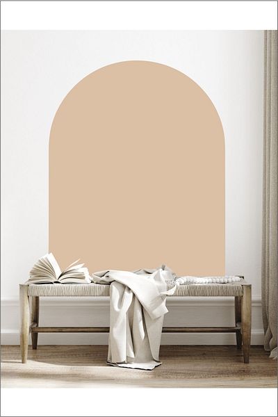 Piksel Grafik Αυτοκόλλητο τοίχου Half Oval Bohemian