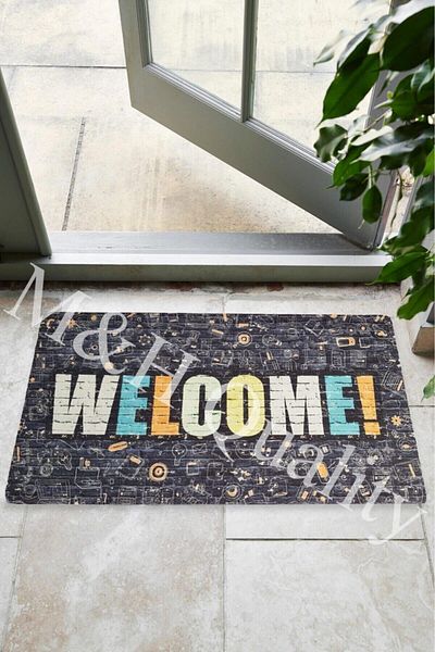 M&H Quality Welcome Electronic Model Digital Door Mat