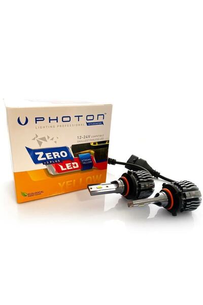 Photon Zero Hb4-9006 Civciv Sarı +3 Plus Fansız Led 12v-24v