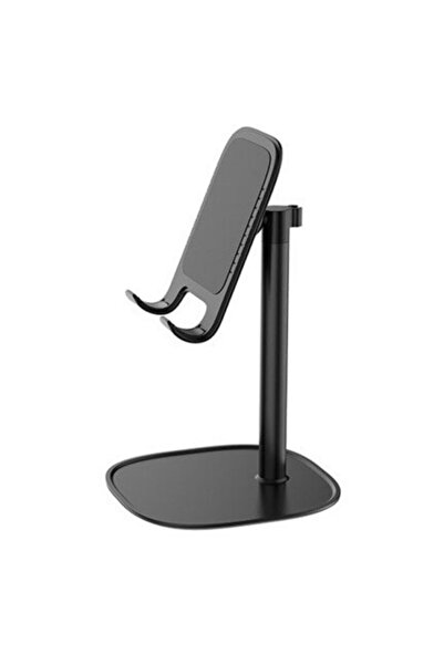 Ally Zm-12 Metal Cep Telefonu Ve Tablet Masaüstü Tutucu Stand Siyah