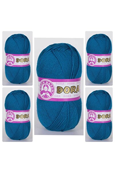 Ören Bayan Dora El Örgü Ipi 5 Li Paket