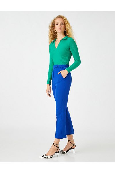 Koton Slim-Fit-Crop-Hose