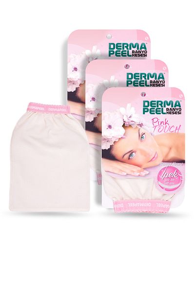 Dermapeel Pink Touch Bath Scrub Set of 3