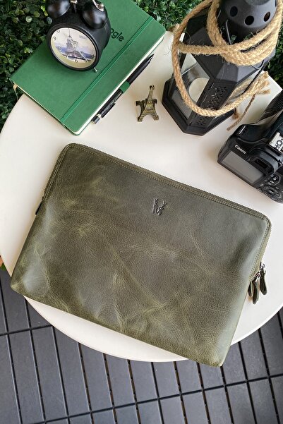 Modica Renton - Hakiki Deri 13 Inç Macbook Çantası