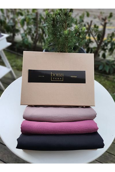 bona Teks Cotton Kraş Jazz Shawl Set of 3