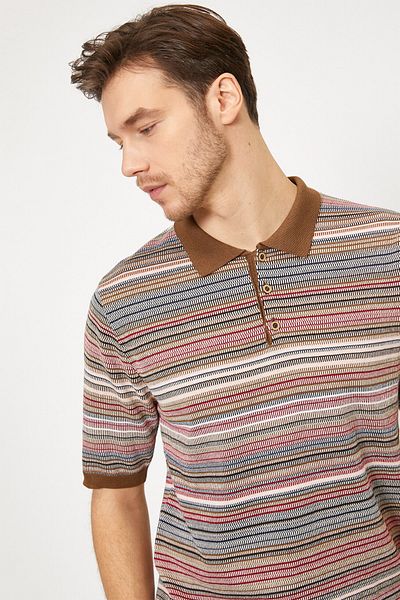 Koton Pulover pentru bărbați cu model de cafea 0YAM11477GK
