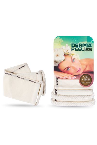 Dermapeel Back Scrub + Pink Touch Face Scrub Set