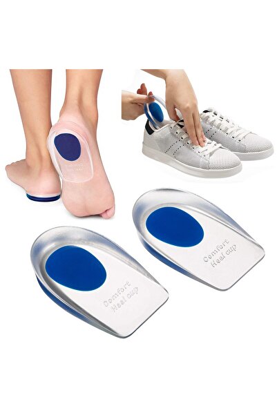 Microcase Topuk Koruyucu Silikon Jel Gizli Ayak Taban Dikeni Yastığı Tabanlık...