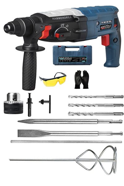 Anadolu Strong Alman 3500 Watt Kırıcı Delici Metal Dişli Şanzuman Hilti Darbeli Matkap 2 Yıl Garantili
