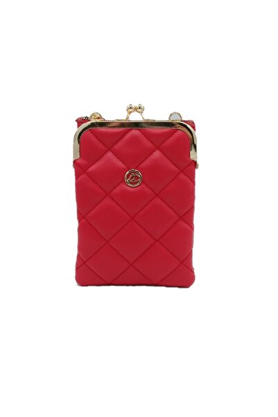 Angel Polo Yandan Deri Askılı Kadın Mini El Omuz Çantası