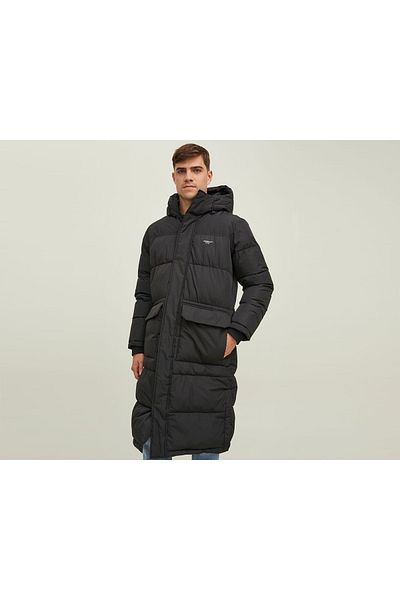 Jack & Jones Palton negru casual pentru bărbați Jack Jones - 12215143