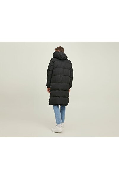 Jack & Jones Jack Jones Men's Casual Black Puffer Coat - 12215143