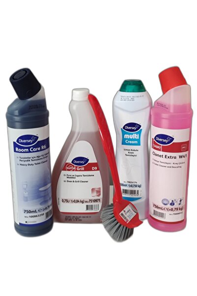 Diversey W41 Clonet Banyo R6 Wc D9 750 ml Multi Cream 750 gr Tem.fırçası Dfitpaketlarge2