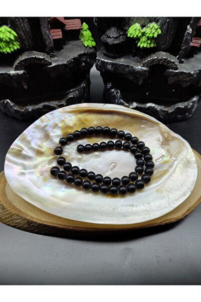 DOĞAL TAŞ DELİSİ Серия от естествен камък Матов Оникс (8 мм) (сертифициран)