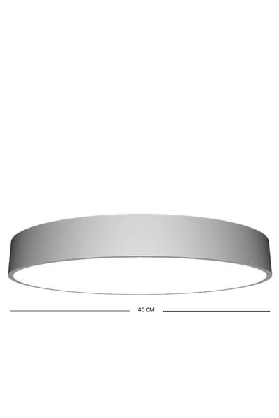 Osaka Dekorasyon Davul-40cm Plafonyer A++ Ledli Modern Avize