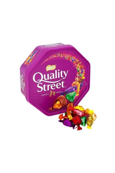 Nestle Quality Street Asorted Milk Chocolate 600 G