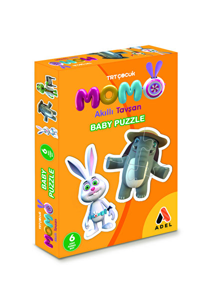 Adel Trt Çocuk Tavşan Momo Baby Puzzle