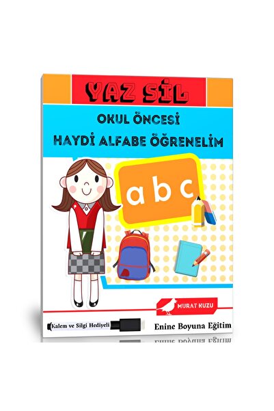 Enine Boyuna Eğitim كتاب Summer Sil Pre School Let's Learn Alphabet - جماعي