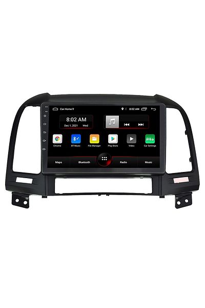 EXVOL Hyundai Santa Fe 2006-2012 Compatible Android Multimedia 9 Inc Ips Screen HD2/16GB