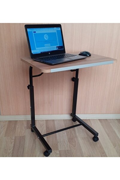 Depolife Tekerlekli Notebook Laptop Çalışma Sehpası Eğim Ve Yükseklik Ayarlı ...